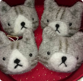 ミニねこチャームをつくろう！　